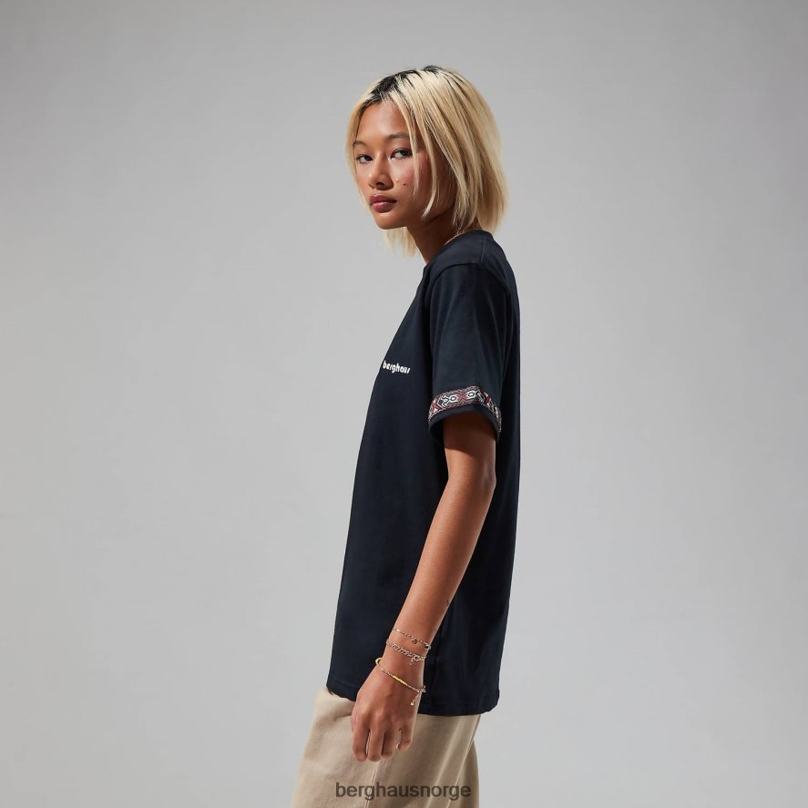 original tramantana t-skjorte Berghaus menn svart F262D6184 klær