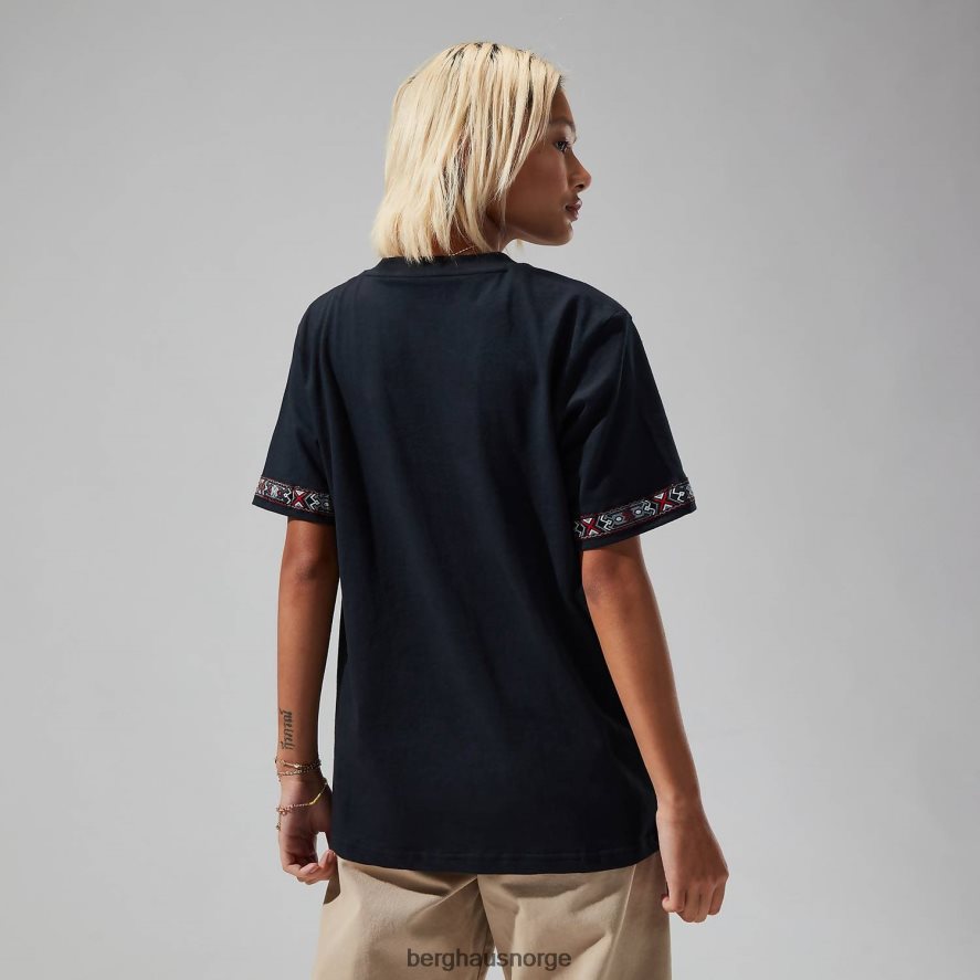 original tramantana t-skjorte Berghaus menn svart F262D6184 klær