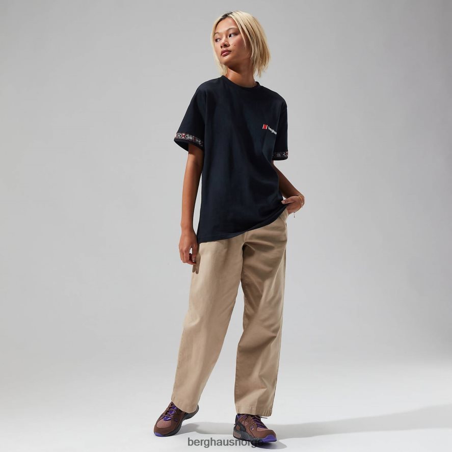 original tramantana t-skjorte Berghaus menn svart F262D6184 klær