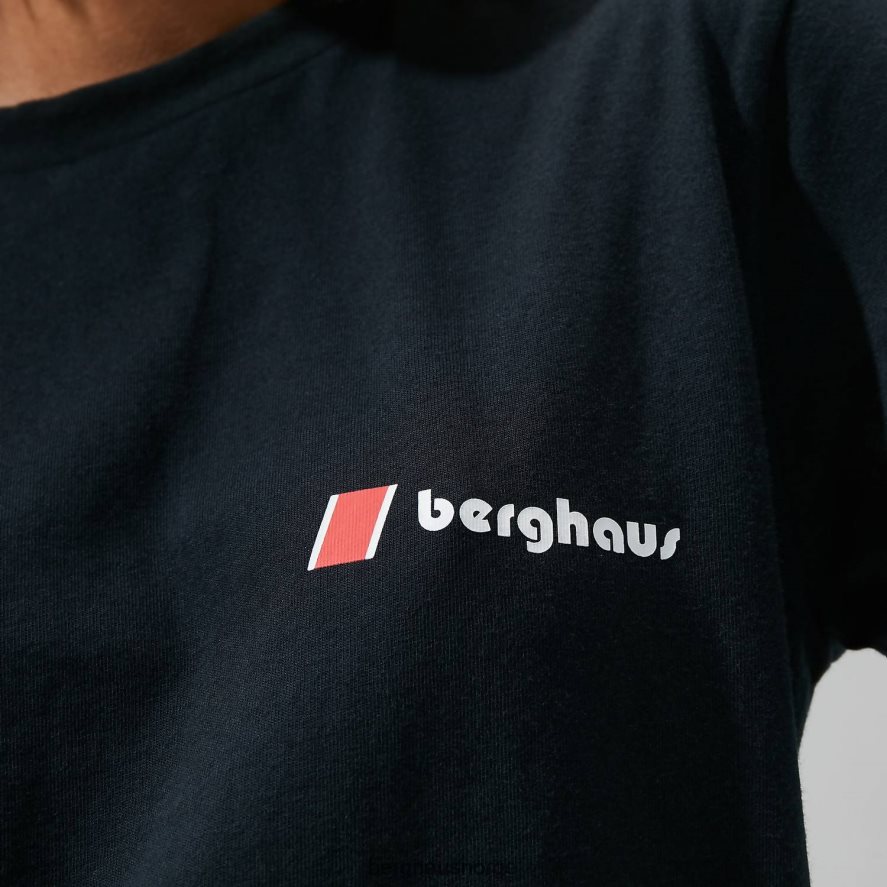 original tramantana t-skjorte Berghaus menn svart F262D6184 klær