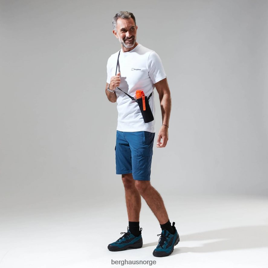 snowdon fargelogo med kortermet t-skjorte Berghaus menn hvit F262D6190 klær