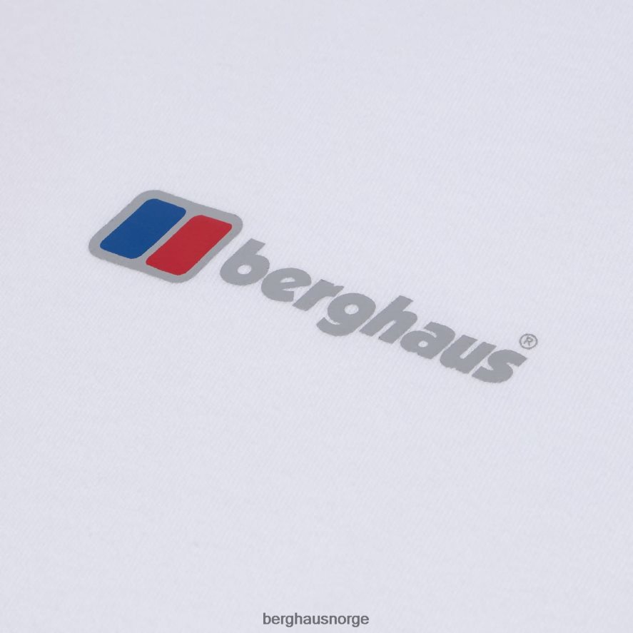 snowdon kortermet t-skjorte 2.0 Berghaus menn hvit F262D6187 klær