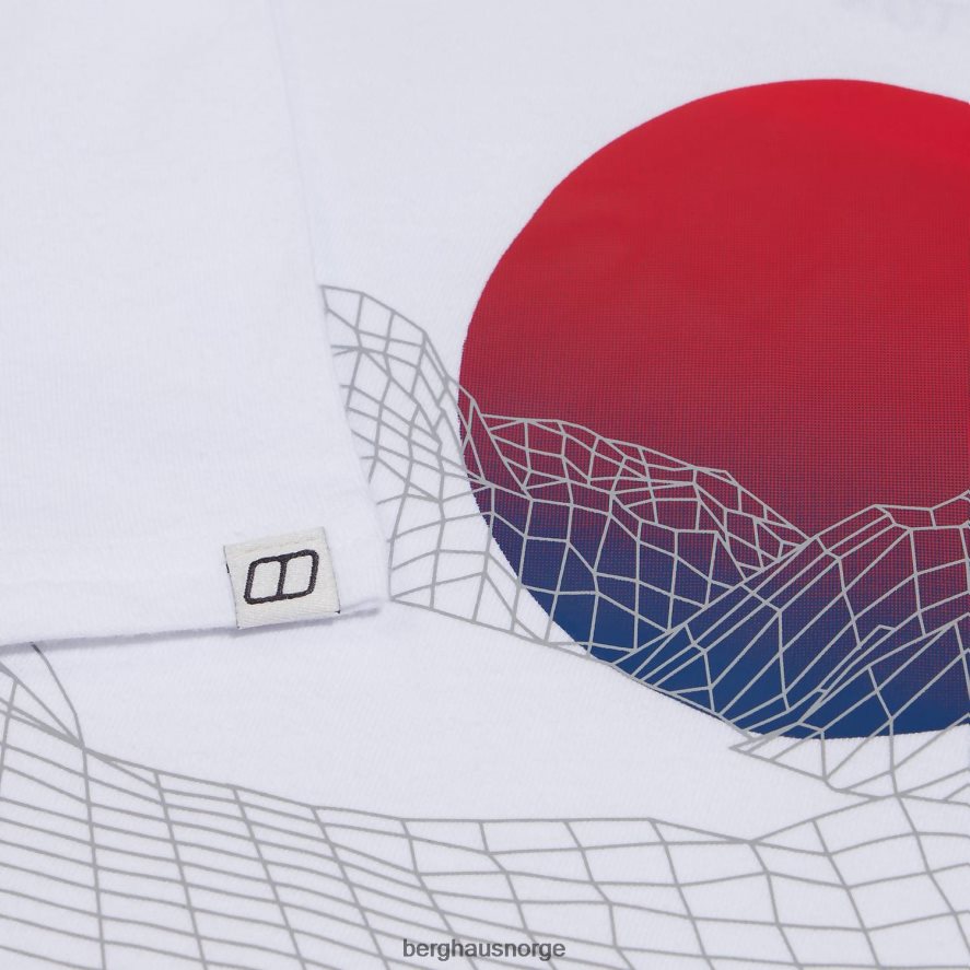 snowdon kortermet t-skjorte 2.0 Berghaus menn hvit F262D6187 klær