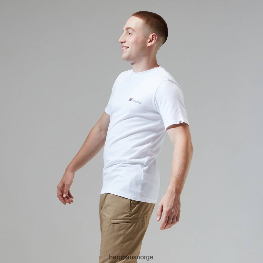 snowdon kortermet t-skjorte 2.0 Berghaus menn hvit F262D6187 klær