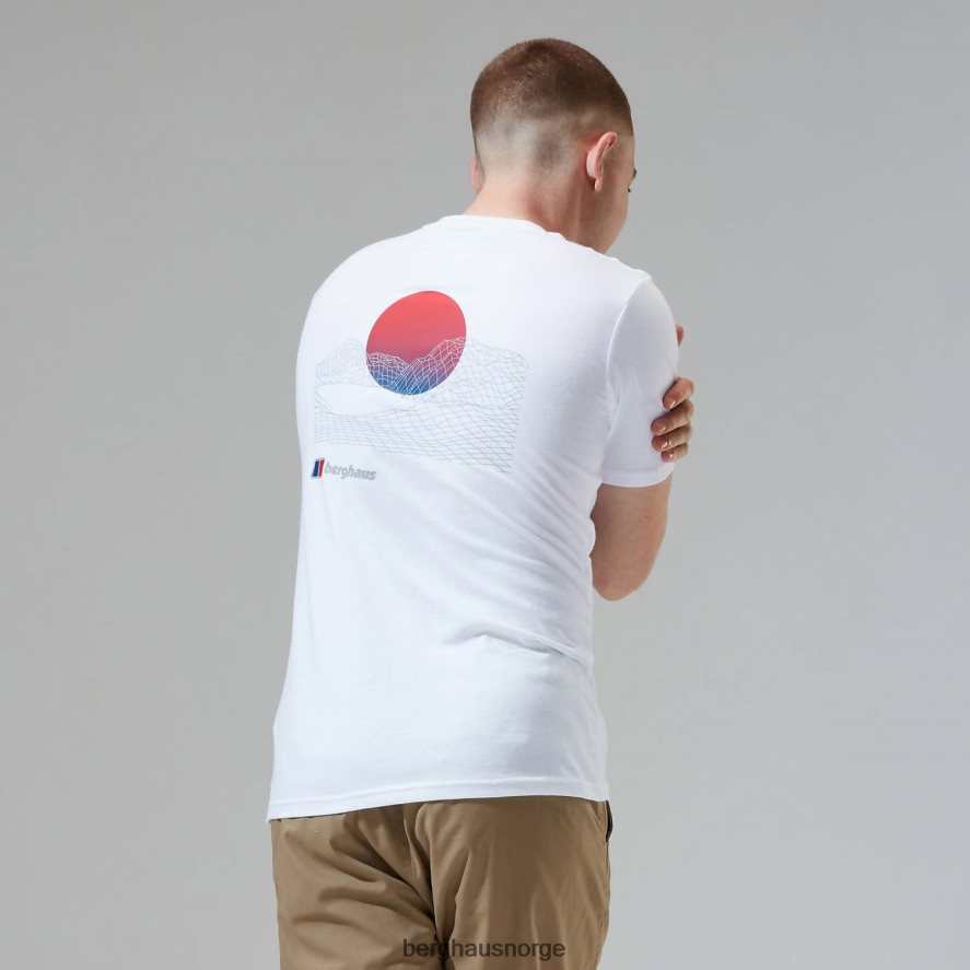 snowdon kortermet t-skjorte 2.0 Berghaus menn hvit F262D6187 klær