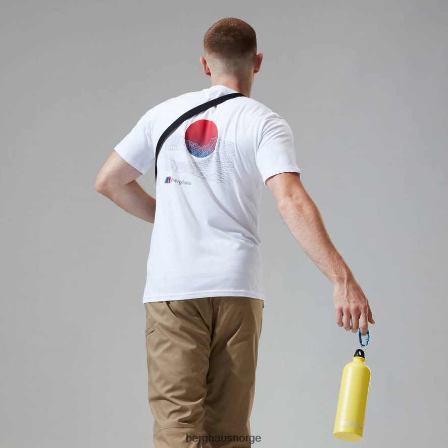 snowdon kortermet t-skjorte 2.0 Berghaus menn hvit F262D6187 klær