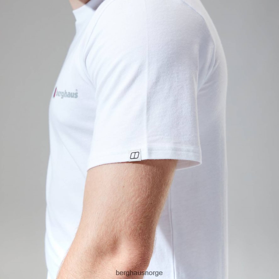 snowdon kortermet t-skjorte 2.0 Berghaus menn hvit F262D6187 klær