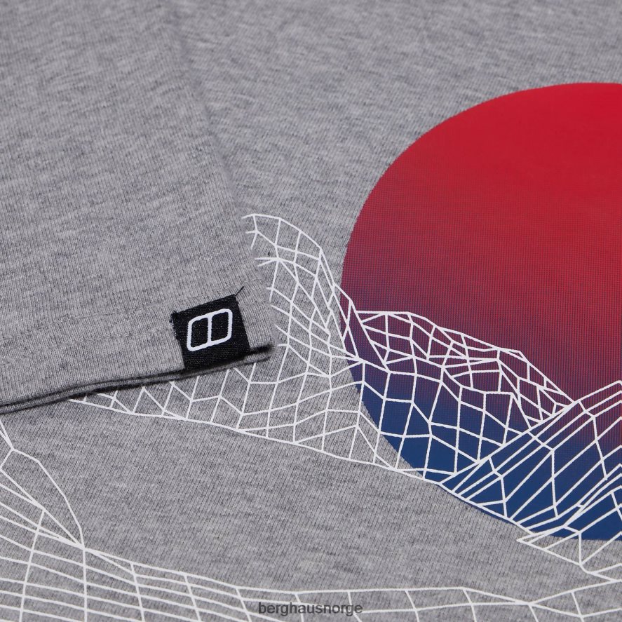 snowdon kortermet t-skjorte 2.0 Berghaus menn mørk grå F262D6186 klær