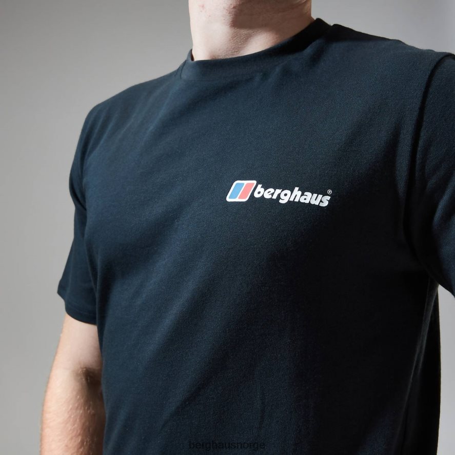 snowdon kortermet t-skjorte 2.0 Berghaus menn svart F262D6188 klær