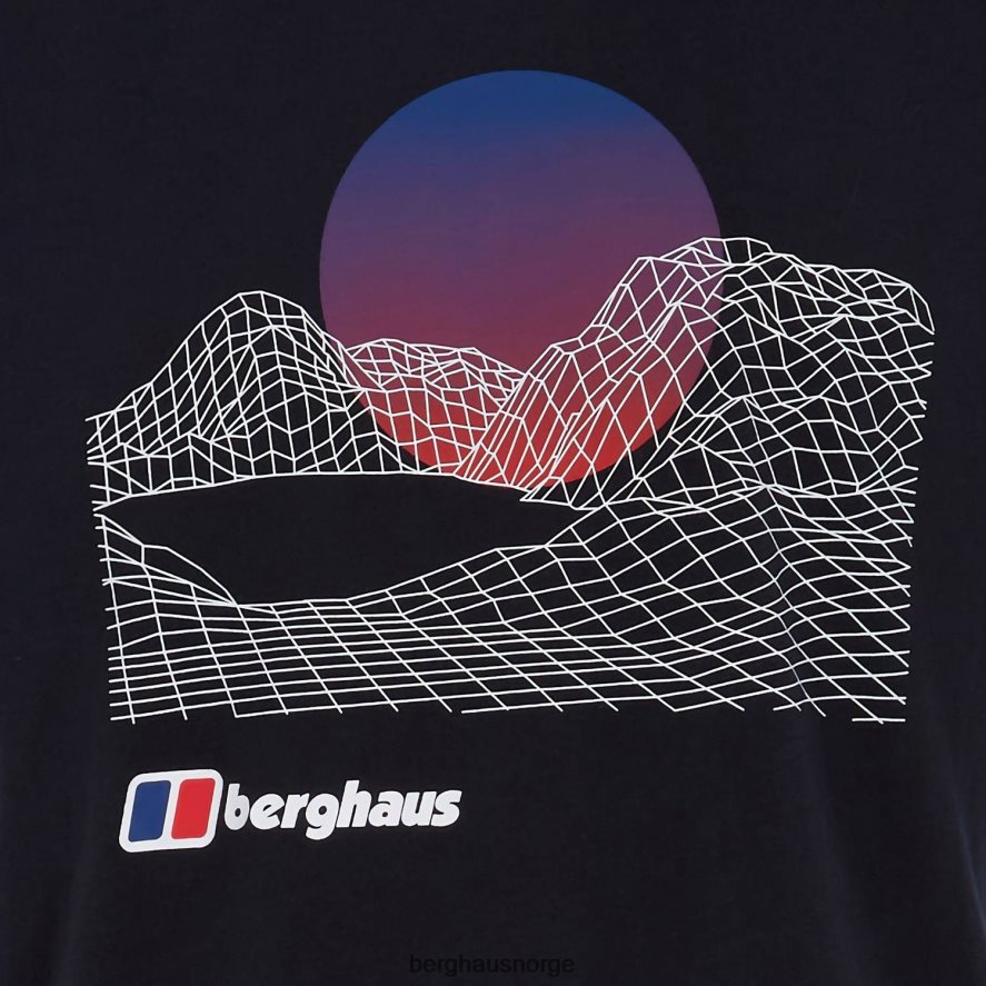 snowdon kortermet t-skjorte 2.0 Berghaus menn svart F262D6188 klær