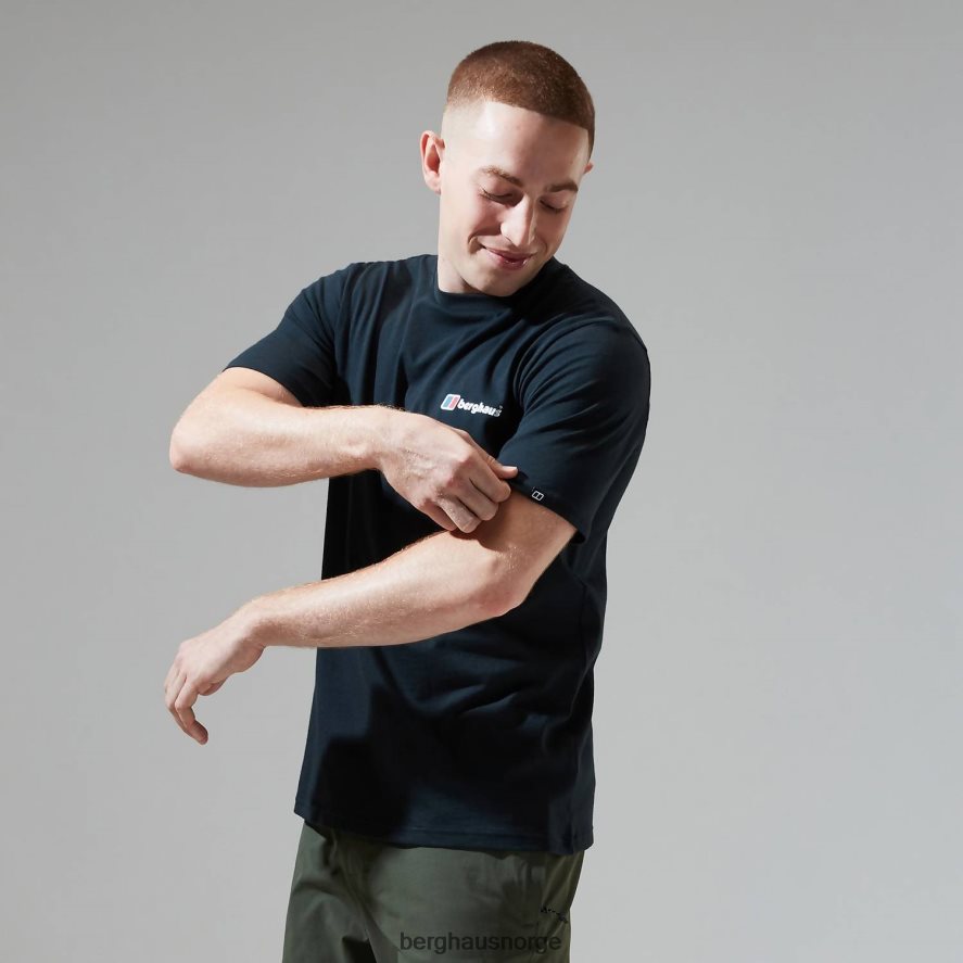 snowdon kortermet t-skjorte 2.0 Berghaus menn svart F262D6188 klær