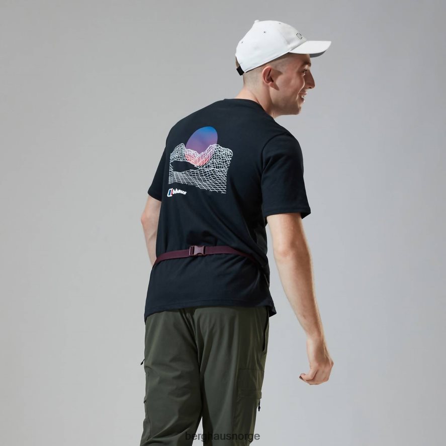 snowdon kortermet t-skjorte 2.0 Berghaus menn svart F262D6188 klær