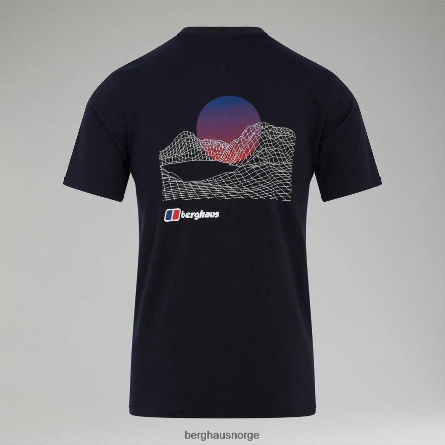 snowdon kortermet t-skjorte 2.0 Berghaus menn svart F262D6188 klær