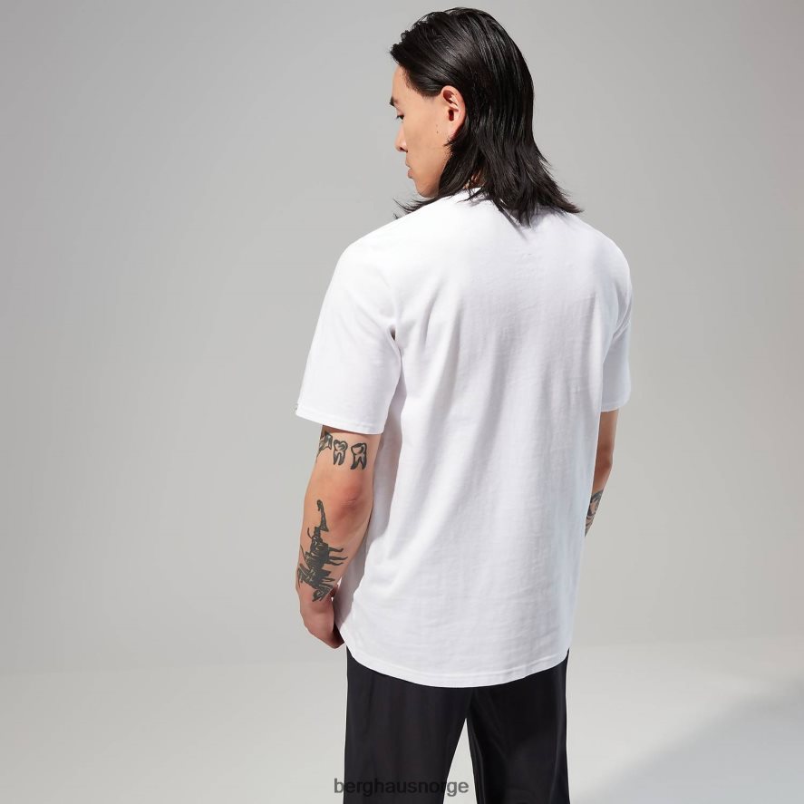 turpakke kortermet t-skjorte Berghaus menn hvit F262D6179 klær