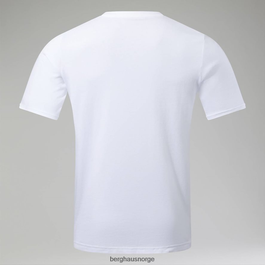 turpakke kortermet t-skjorte Berghaus menn hvit F262D6179 klær