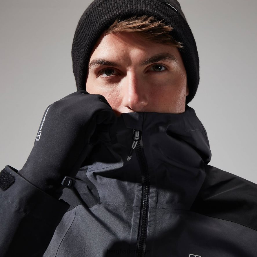 Paclite peak ventilert jakke Berghaus menn grå/svart F262D638 klær