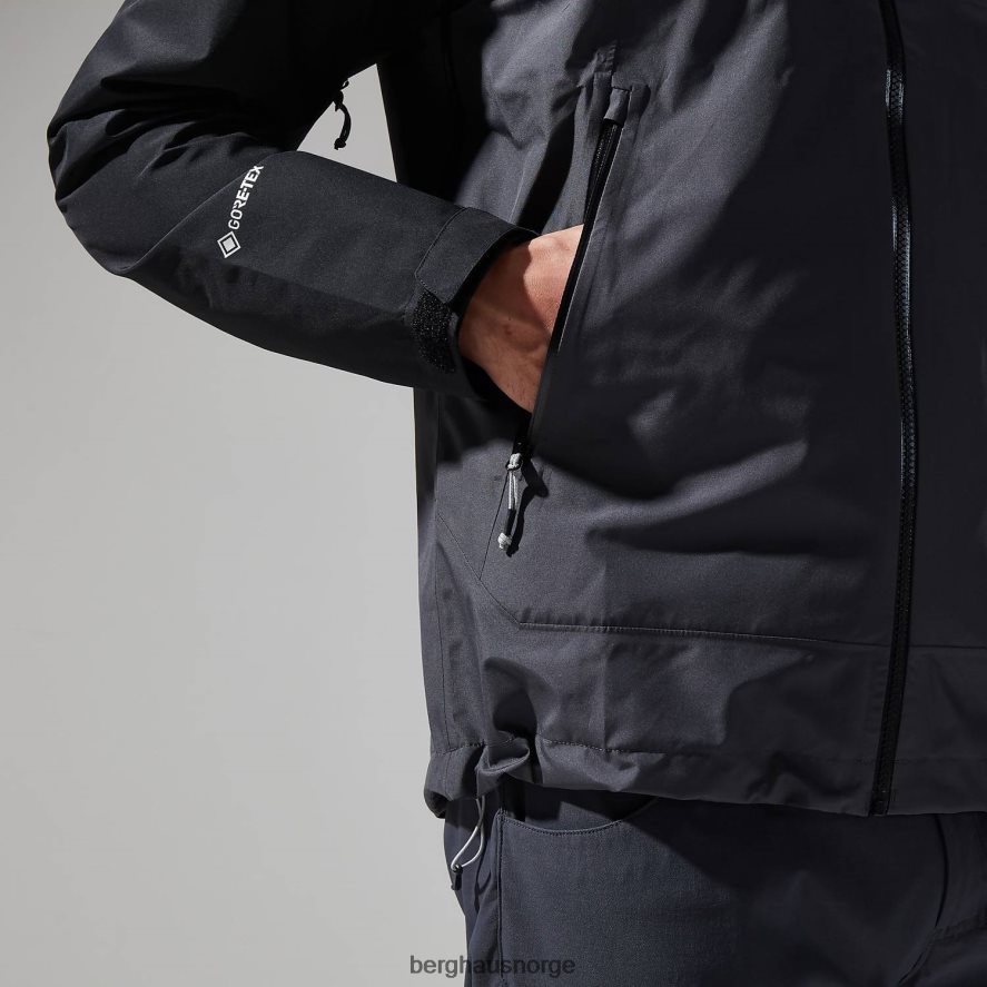 Paclite peak ventilert jakke Berghaus menn grå/svart F262D638 klær