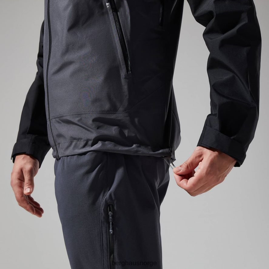 Paclite peak ventilert jakke Berghaus menn grå/svart F262D638 klær