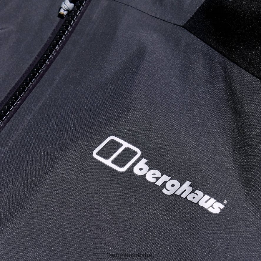 Paclite peak ventilert jakke Berghaus menn grå/svart F262D638 klær