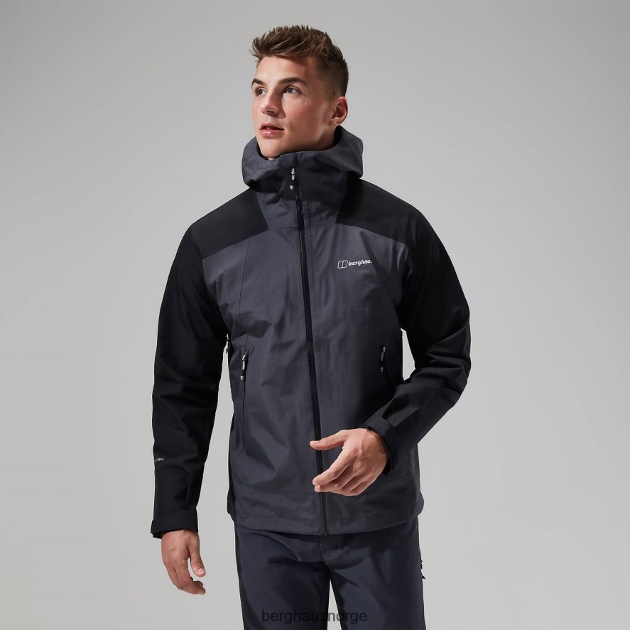 Paclite peak ventilert jakke Berghaus menn grå/svart F262D638 klær