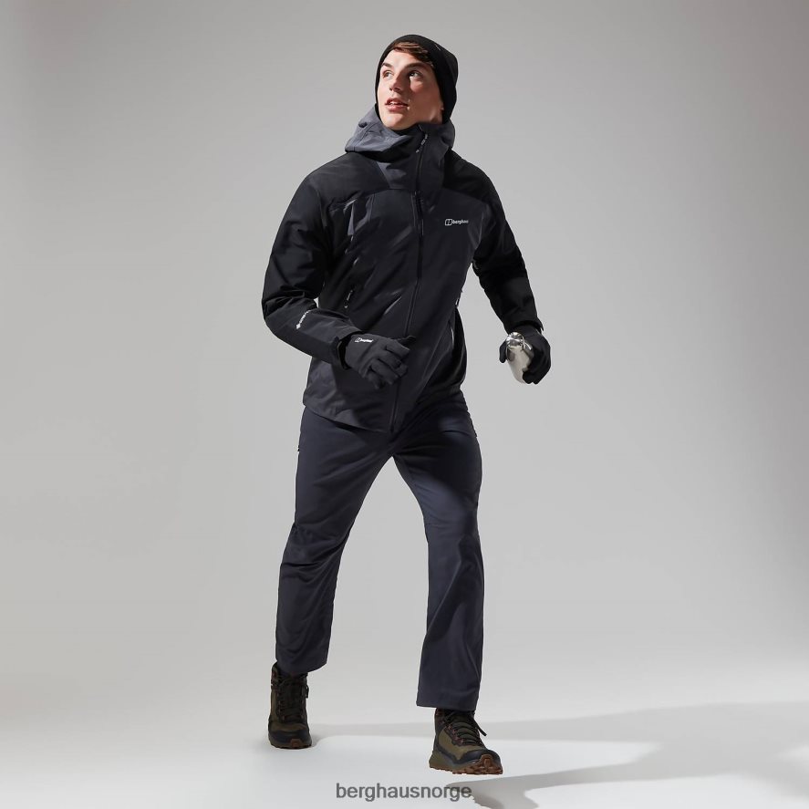 Paclite peak ventilert jakke Berghaus menn grå/svart F262D638 klær