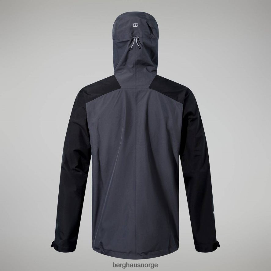 Paclite peak ventilert jakke Berghaus menn grå/svart F262D638 klær