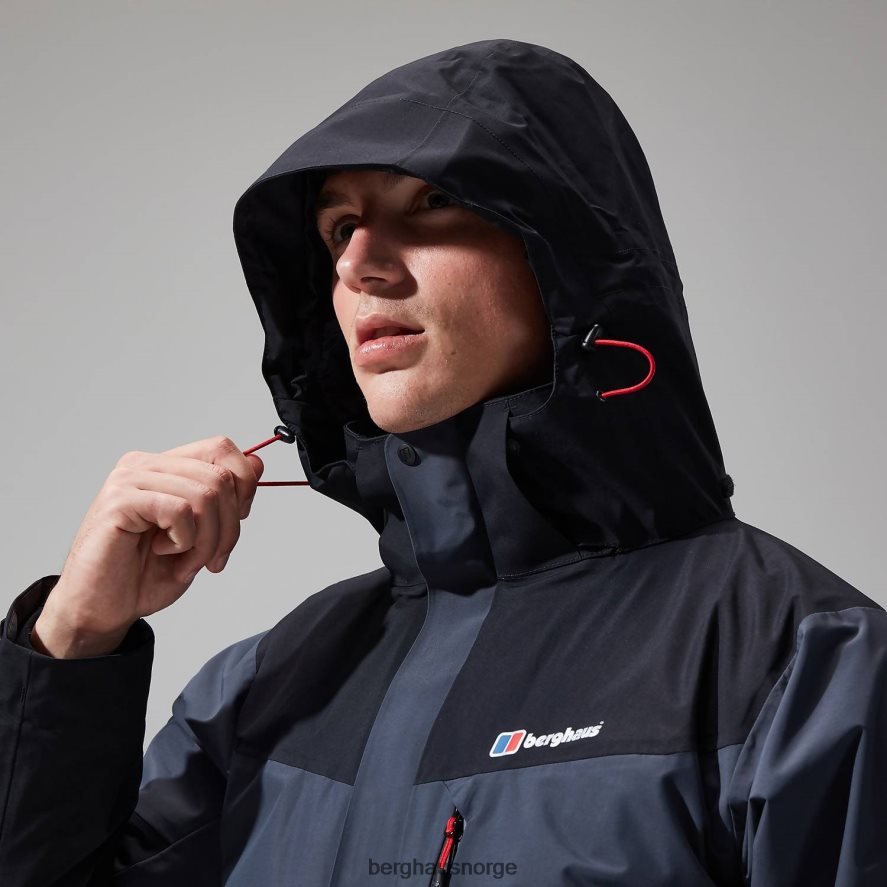 arran jakke Berghaus menn mørk grå/svart F262D616 klær