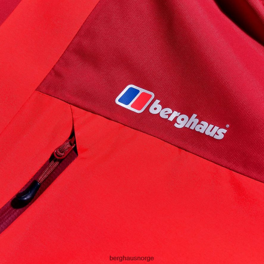 arran jakke Berghaus menn rød/mørk rød F262D615 klær