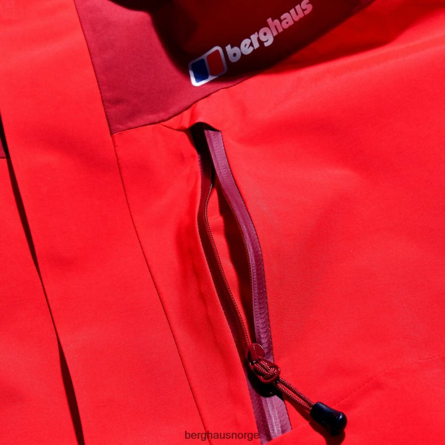 arran jakke Berghaus menn rød/mørk rød F262D615 klær