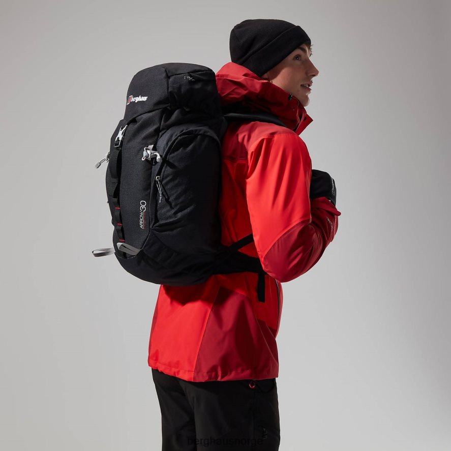 arran jakke Berghaus menn rød/mørk rød F262D615 klær