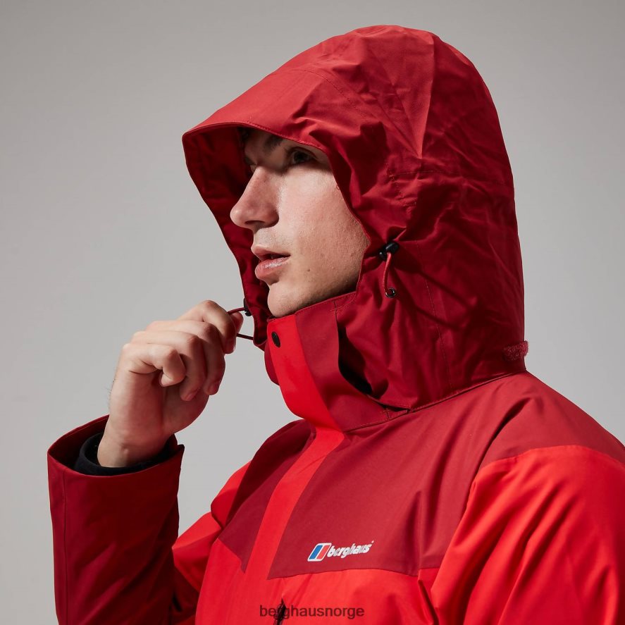 arran jakke Berghaus menn rød/mørk rød F262D615 klær
