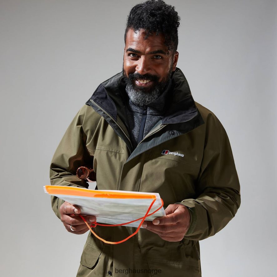 cornice interaktiv jakke Berghaus menn grønn F262D619 klær
