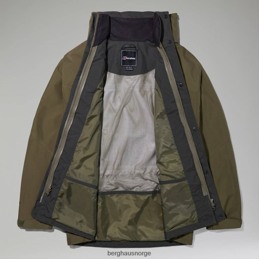 cornice interaktiv jakke Berghaus menn grønn F262D619 klær