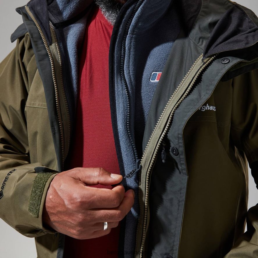 cornice interaktiv jakke Berghaus menn grønn F262D619 klær