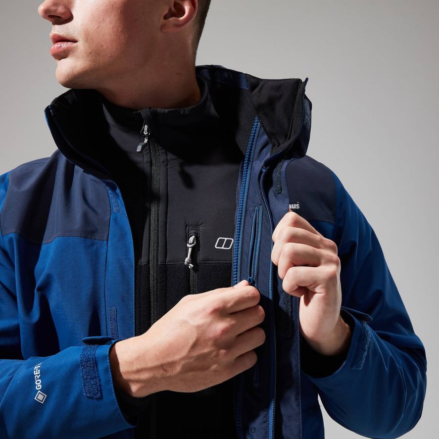 hillwalker interaktiv jakke Berghaus menn blå/mørkeblå F262D630 klær