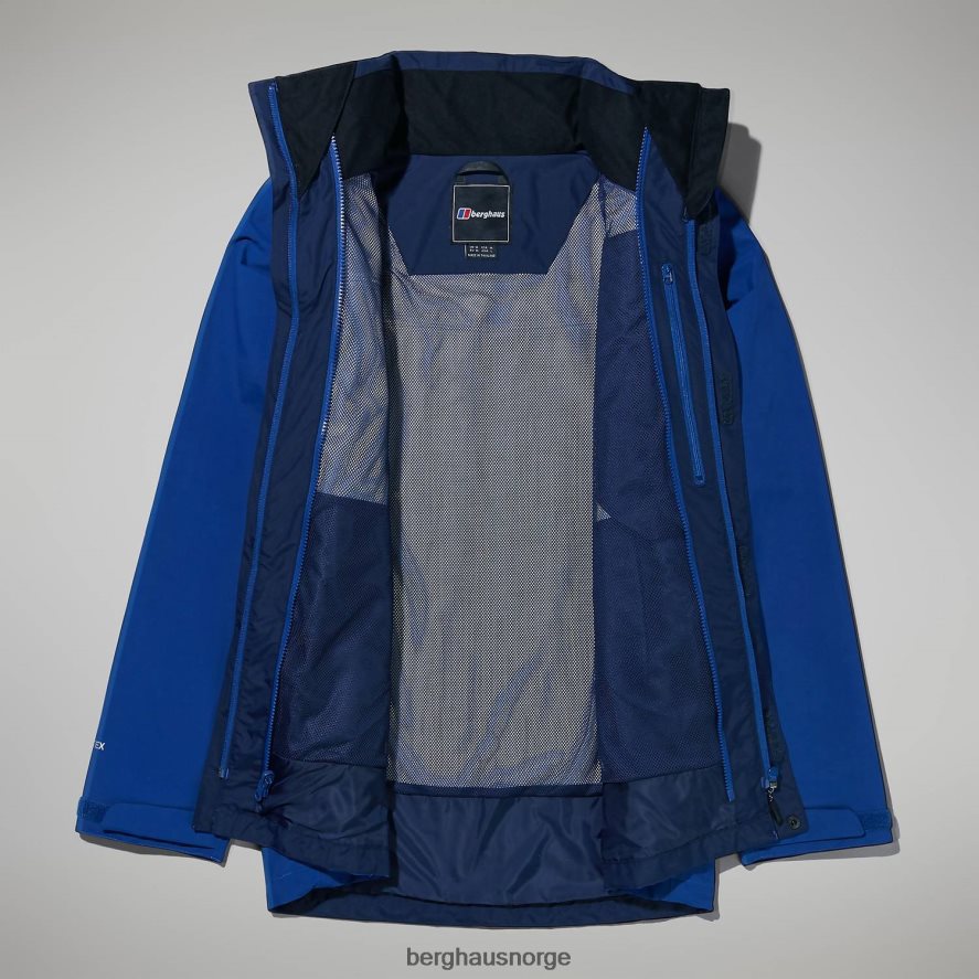 hillwalker interaktiv jakke Berghaus menn blå/mørkeblå F262D630 klær