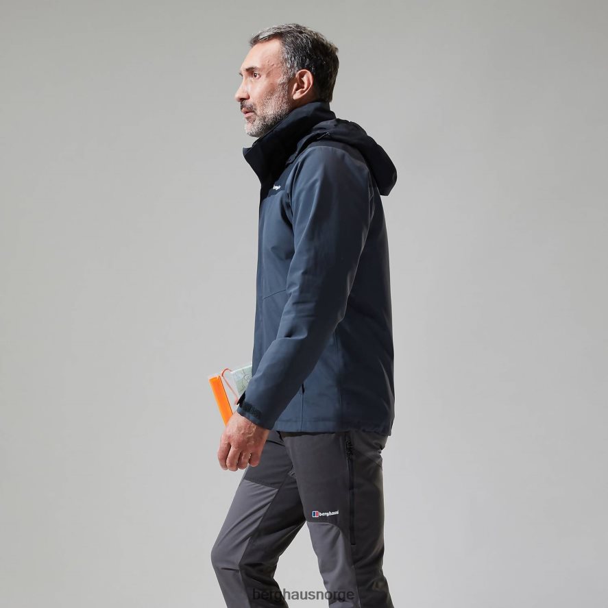hillwalker interaktiv jakke Berghaus menn mørk grå/svart F262D632 klær