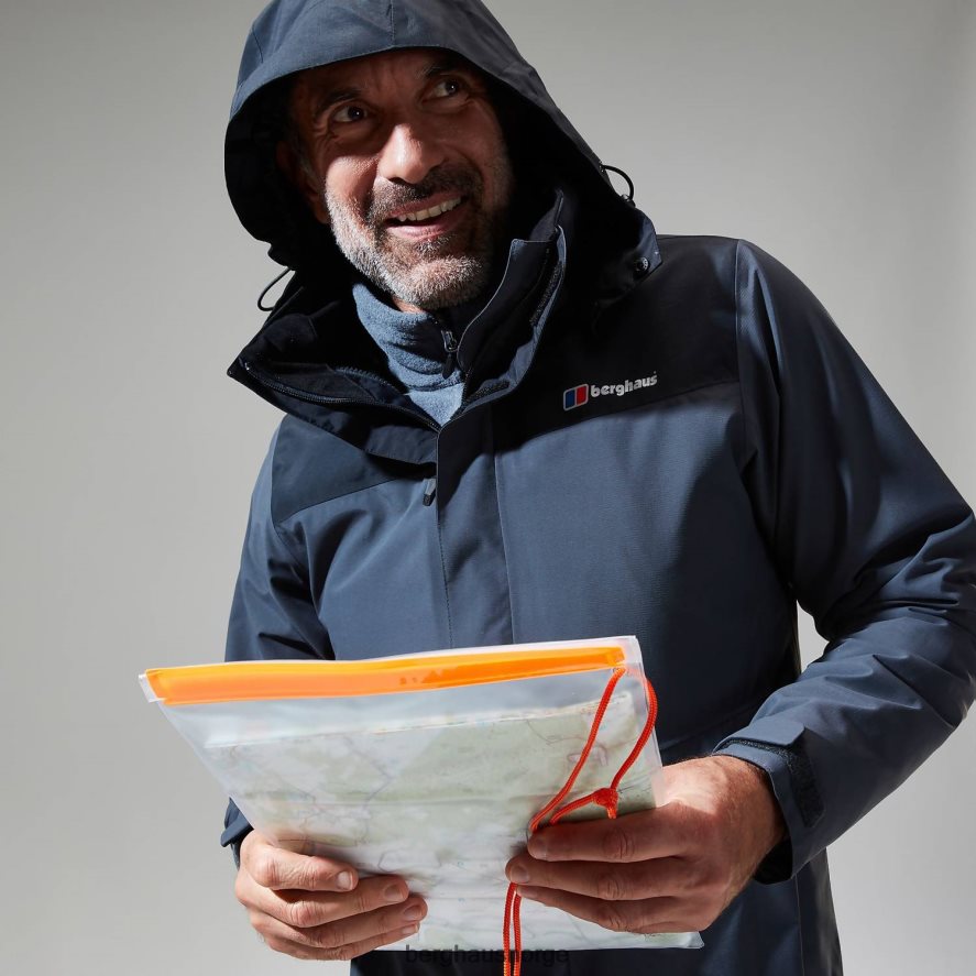 hillwalker interaktiv jakke Berghaus menn mørk grå/svart F262D632 klær