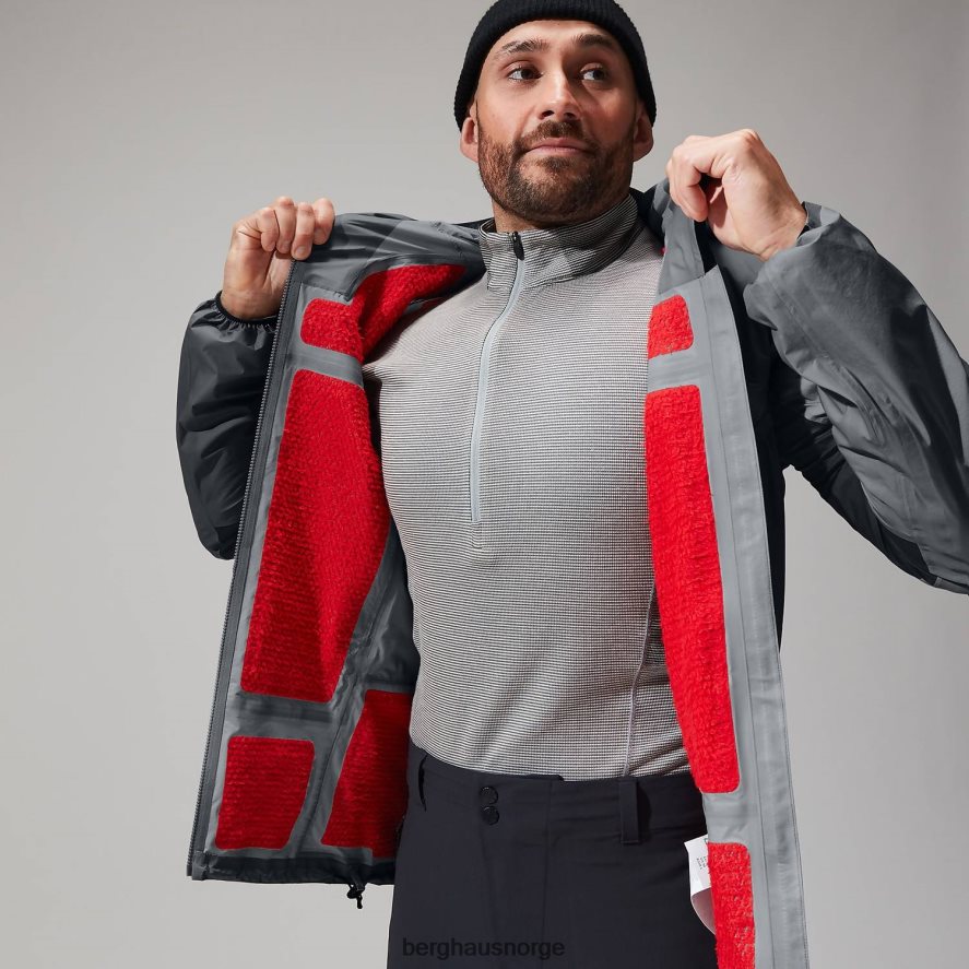 mtn guide hyper alpha jakke Berghaus menn grå/svart F262D648 klær