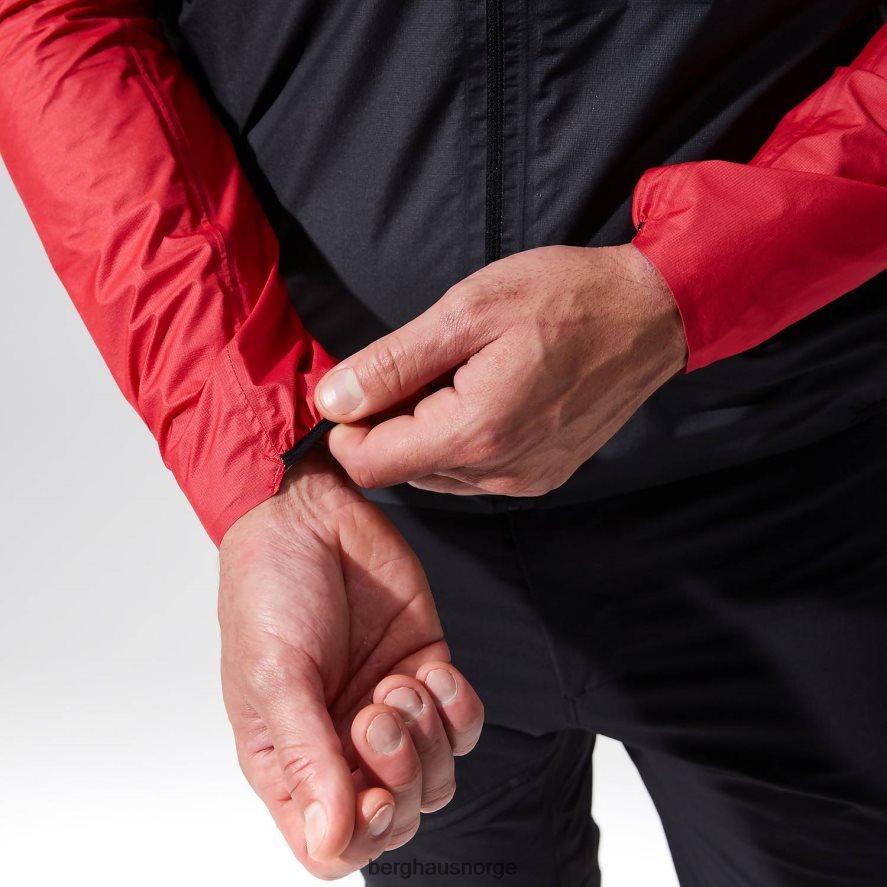 mtn guide hyper lt jakke Berghaus menn svart, rød F262D636 klær