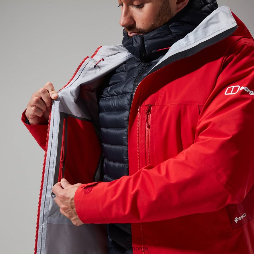 mtn seeker gtx jakke Berghaus menn gojibær/haute rød F262D634 klær
