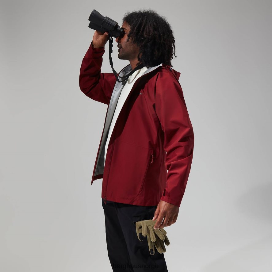 paclite 2.0 jakke Berghaus menn mørkerød F262D67 klær