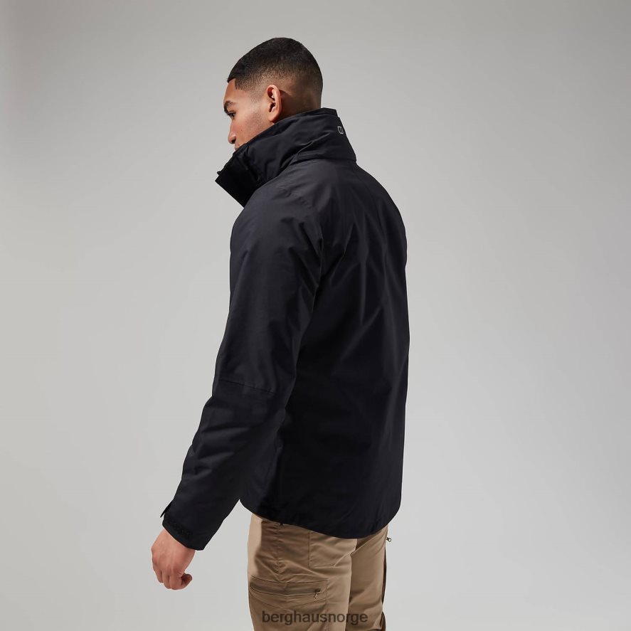 rg alpha 2.0 gemini 3-i-1 jakke Berghaus menn svart F262D68 klær